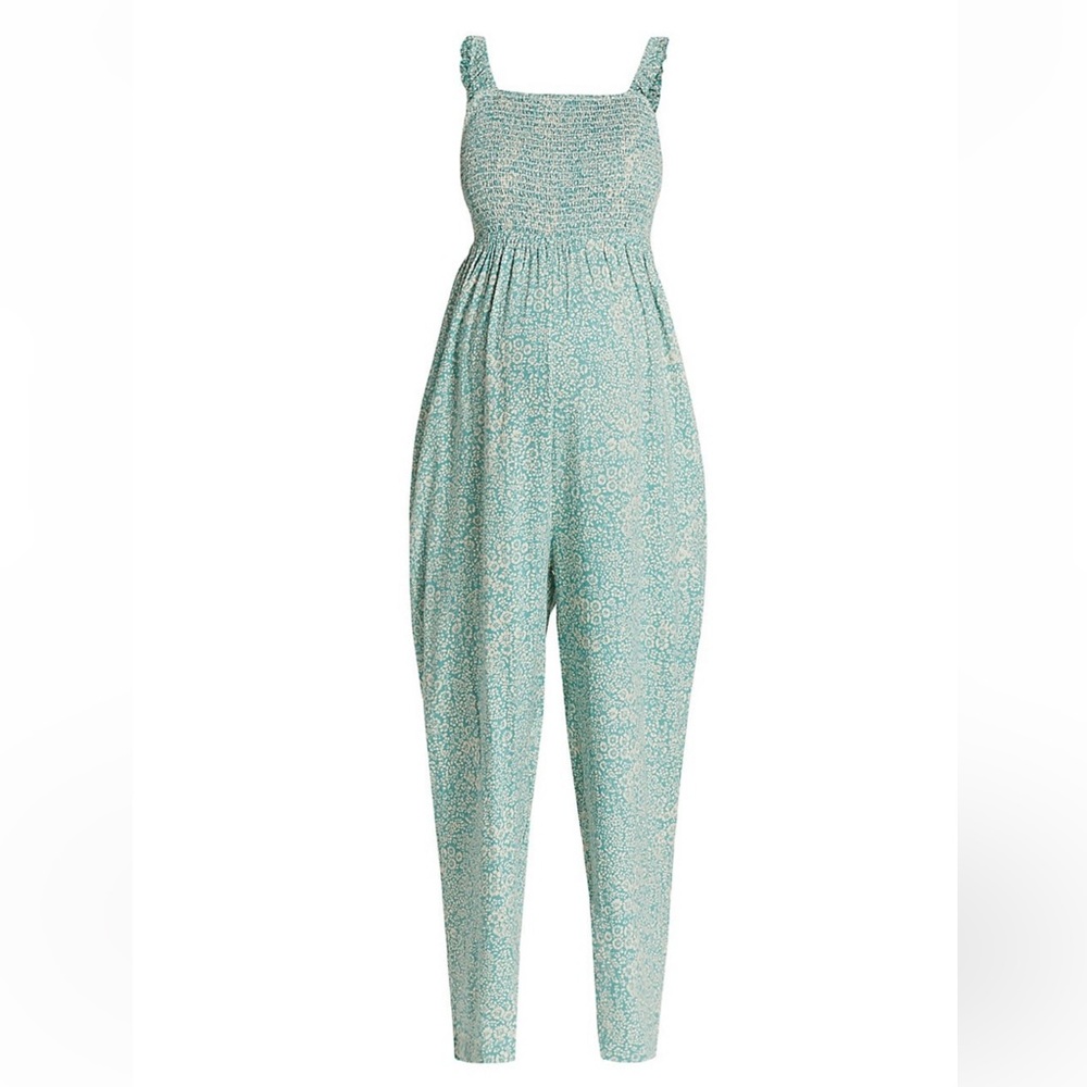 Marais Smocked Jumpsuit